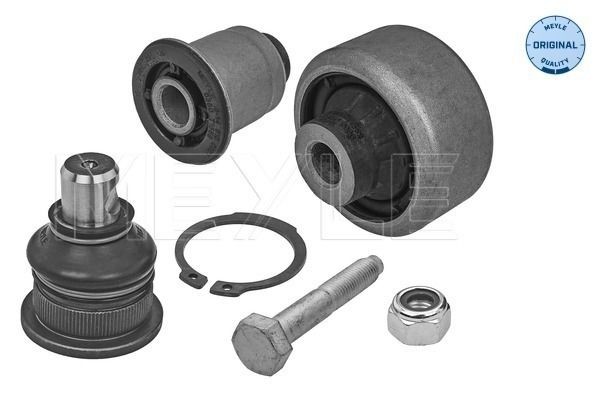 MEYLE 16-16 610 0015 Repair kit, wheel suspension Front Axle Left, Front Axle Right, with rubber mount, with ball joint
