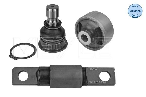 MCR0116 MEYLE Front Axle Left, Front Axle Right, with rubber mount, with ball joint Suspension repair kit 36-16 610 0001 buy