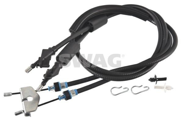 SWAG 33100391 Hand brake cable 1366 384