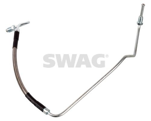 SWAG Rear Axle Right, outer, 197 mm Length: 197mm Brake line 33 10 0848 buy