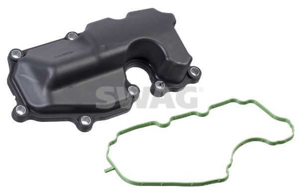 SWAG 33 10 0865 Oil Trap, crankcase breather with gaskets/seals
