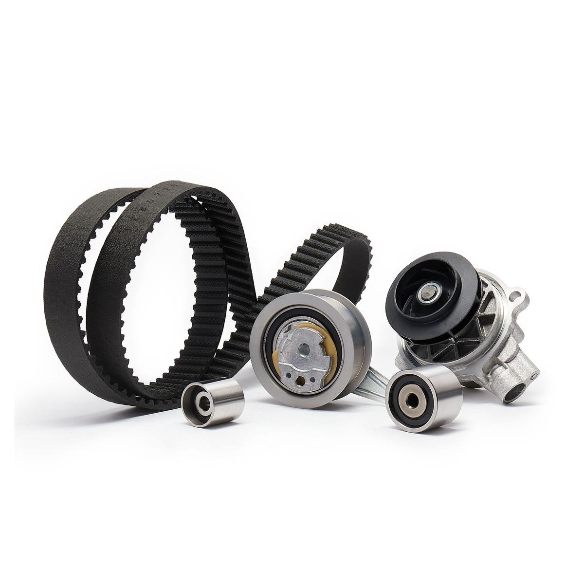 DOLZ KD153 Water pump and timing belt kit Number of Teeth: 145, Width: 25 mm