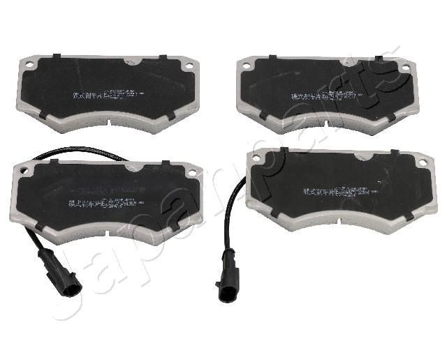 PA-0231AF JAPANPARTS Brake pad set IVECO Front Axle