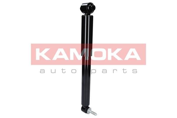KAMOKA 2000016 Shock absorber Rear Axle, Gas Pressure, Twin-Tube, Suspension Strut, Bottom eye, Top eye