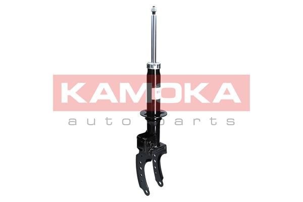 Shock absorbers KAMOKA Front Axle Left, Gas Pressure, Twin-Tube, Spring-bearing Damper, Bottom Fork, Top pin - 2000066