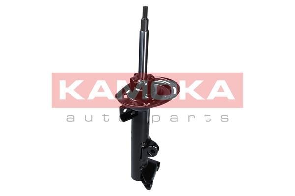 2000071 KAMOKA Shock absorbers IVECO Front Axle, Gas Pressure, Twin-Tube, Suspension Strut, Top pin