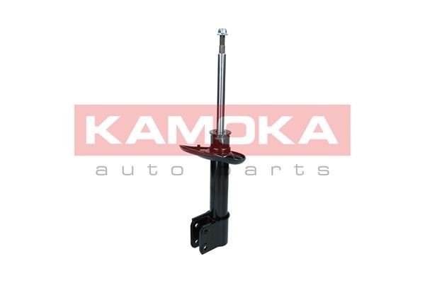 KAMOKA 2000166 Shock absorber Front Axle Right, Gas Pressure, Twin-Tube, Suspension Strut, Damper with Rebound Spring, Top pin