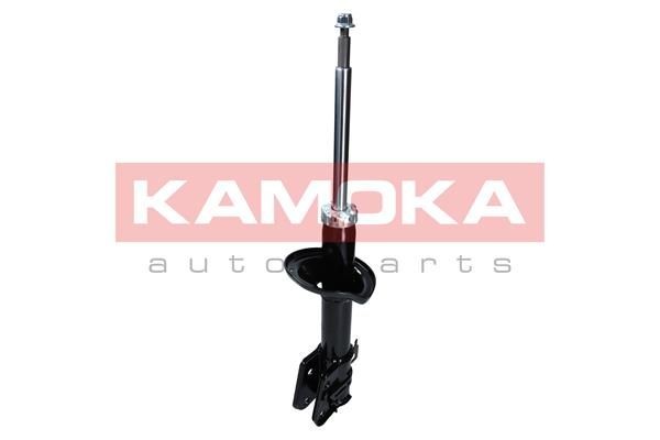 KAMOKA 2000285 Shock absorber Rear Axle Left, Gas Pressure, Twin-Tube, Suspension Strut, Top pin