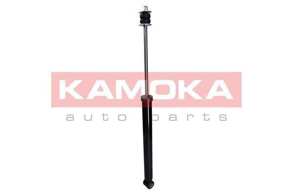 KAMOKA 2000724 Shock absorber Rear Axle, Gas Pressure, Twin-Tube, Suspension Strut, Bottom eye, Top pin