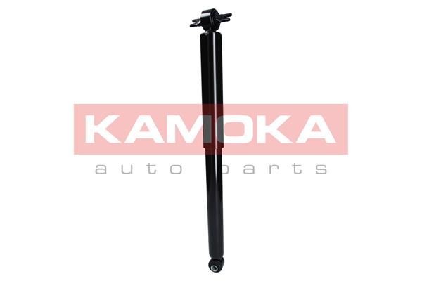 KAMOKA 2000762 Shock absorber Rear Axle, Gas Pressure, Twin-Tube, Suspension Strut, Bottom eye, Top yoke