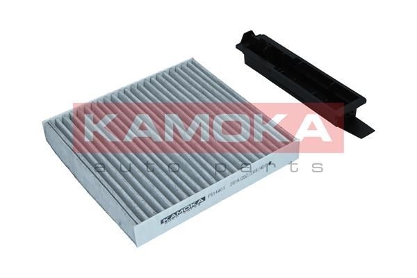 KAMOKA F514401 Pollen filter Fresh Air Filter, Activated Carbon Filter, 183 mm x 181 mm x 25 mm