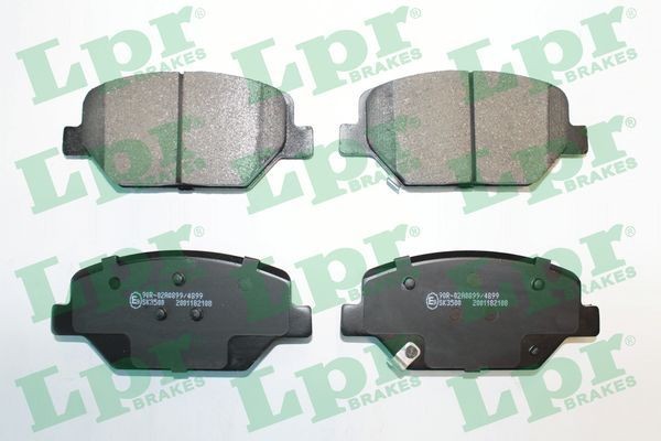 Great value for money - LPR Brake pad set 05P2108