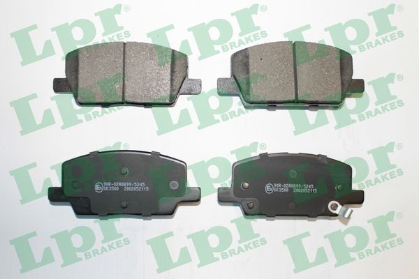 Original LPR Disc brake pads 05P2115 for OPEL MOKKA