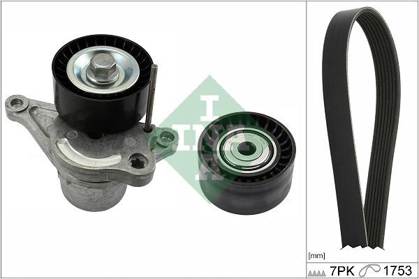 INA 529035410 Tensioner pulley 82009-41086