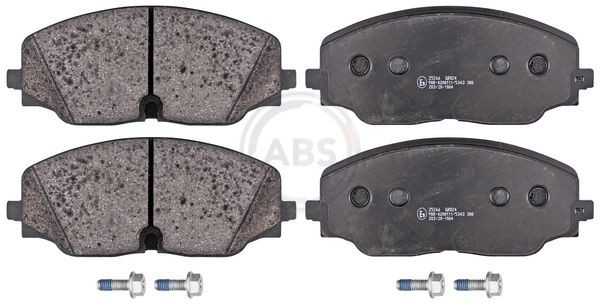 22769 A.B.S. prepared for wear indicator Height 1: 74,6mm, Width 1: 179mm, Thickness 1: 19,3mm Brake pads 35266 buy