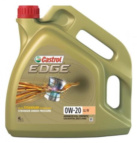 Automobile oil 0W-20 longlife petrol - 15B6C4 CASTROL EDGE, LL IV