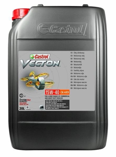 VolvoVDS45 CASTROL Vecton, CK-4/E9 15W-40, 20l, Mineralöl Motoröl 15C372 günstig