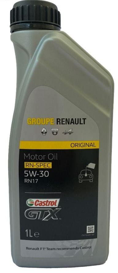 Renault Castrol GTX RN-SPEC 5W-30 RN17 
