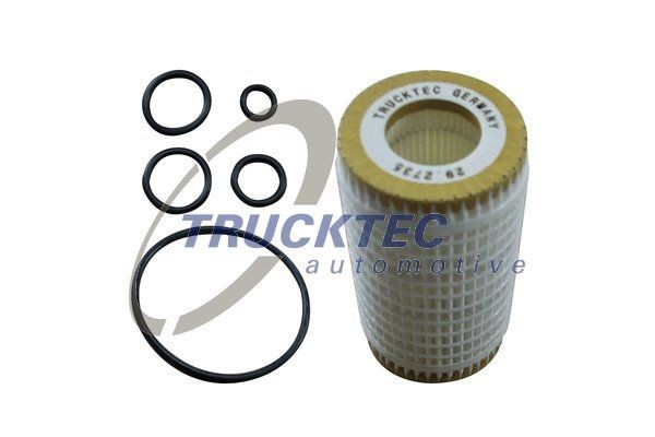 Great value for money - TRUCKTEC AUTOMOTIVE Oil filter 02.18.140