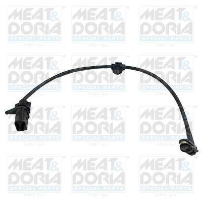 MEAT & DORIA Rear Axle Warning Contact Length: 390mm Warning contact, brake pad wear 212162 buy