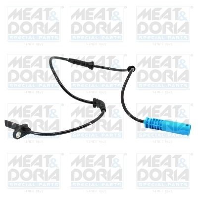 MEAT & DORIA Front Axle Right, Front Axle Left, Hall Sensor, 2-pin connector, 795mm, 41mm, blue, round Total Length: 795mm, Number of pins: 2-pin connector Sensor, wheel speed 901153 buy