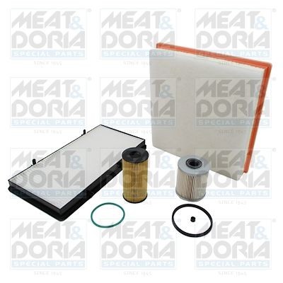 Originali FKREN009 MEAT & DORIA Kit filtri RENAULT