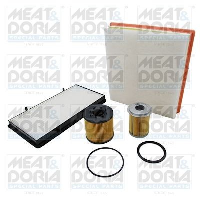 Originali FKREN010 MEAT & DORIA Kit tagliando e kit filtri RENAULT