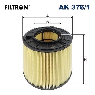 FILTRON 155mm, 169,5mm, Filter Insert Height: 155mm Engine air filter AK 376/1 buy