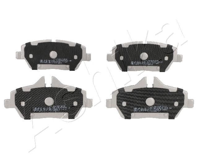 50-00-0130 ASHIKA Brake pad set BMW Front Axle, prepared for wear indicator, with accessories