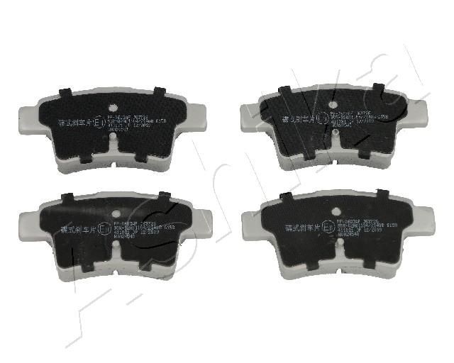 Citroen XM Set of brake pads 15842895 ASHIKA 51-00-0603 online buy