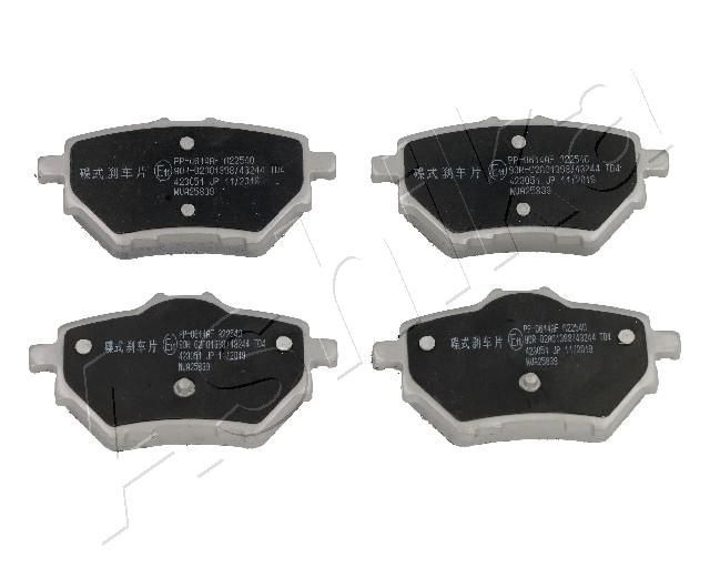 ASHIKA 51-00-0614 Brake pad set 1678167980