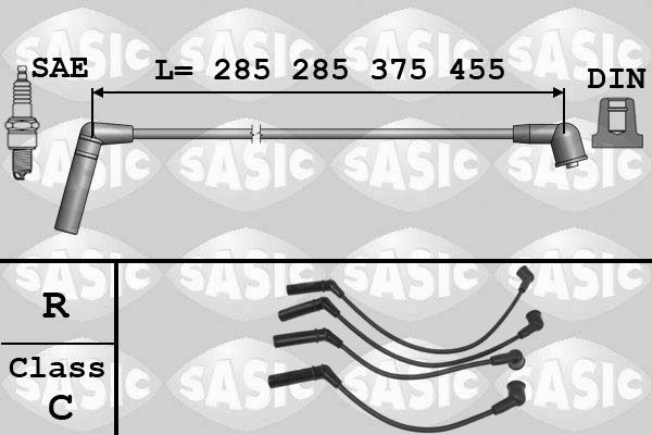 SASIC 9286059 Ignition Cable Kit