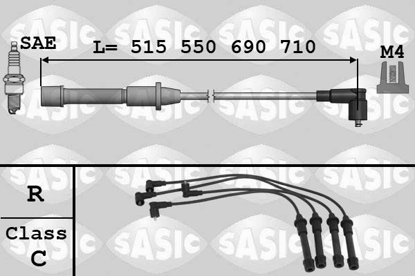 SASIC 9286061 Ignition Cable Kit