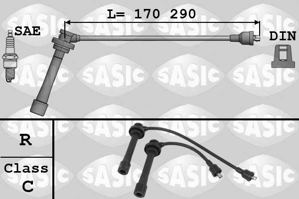 SASIC 9286062 Ignition Cable Kit 3370566D00