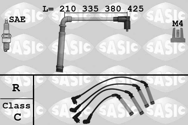 SASIC 9286085 Ignition Cable Kit 1319061