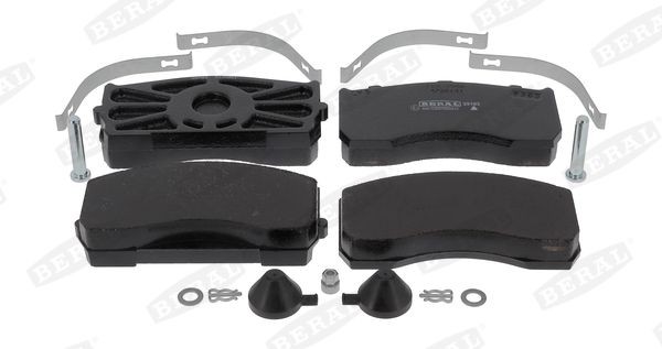 BERAL BCV29183TK Brake pad set incl. wear warning contact, with accessories