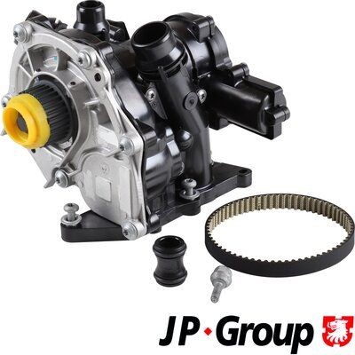 1114515710 JP GROUP Coolant thermostat HONDA with water pump, with seal