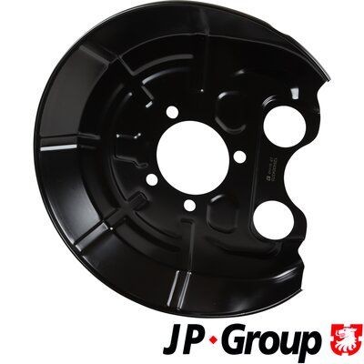 JP GROUP 1264304370 Splash Panel, brake disc Rear Axle Left