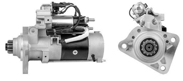 MAHLE ORIGINAL MS 940 Starter motor 24V, 5,5kW, Number of Teeth: 12, Ø 92 mm
