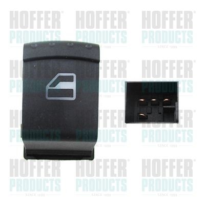 HOFFER 2106321 Window switch Right Front