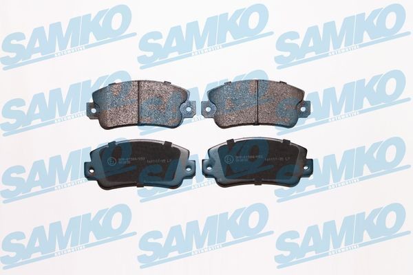 20775 SAMKO Height: 47,4mm, Width: 108,8mm, Thickness: 18mm Brake pads 5SP006 buy