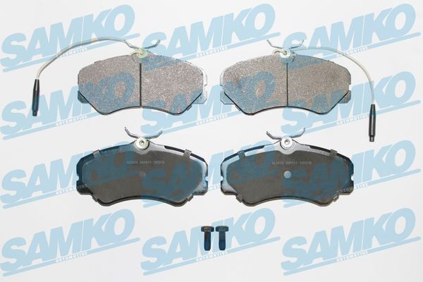 21060 SAMKO 5SP011 Brake pad set 95667765