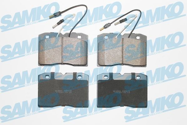 21048 SAMKO Height: 73mm, Width: 109,2mm, Thickness: 18,3mm Brake pads 5SP015 buy