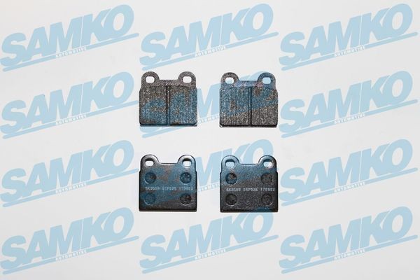 20009 SAMKO 5SP025 Brake pad set 1 605 707