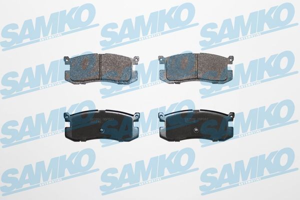 SAMKO 5SP037 Brake pad set GJ87-2648Z-A
