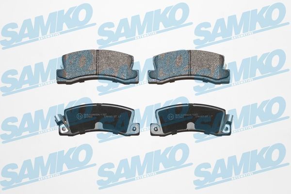 20076 SAMKO 5SP061 Brake pad set 04466 12070