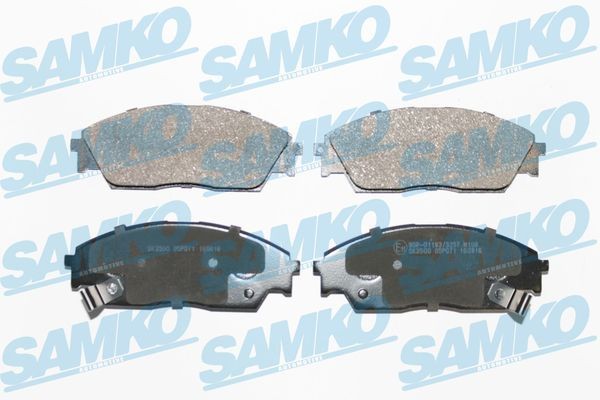 SAMKO Brake pad rear and front HONDA CIVIC 4 Hatchback (EC, ED, EE) new 5SP071