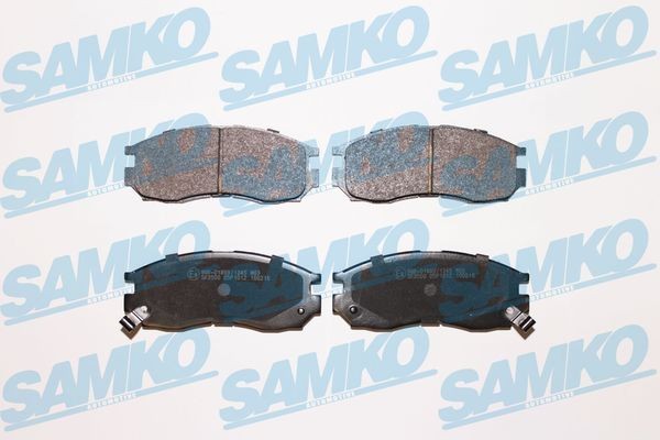 21647 SAMKO 5SP1012 Brake pad set X3 511002