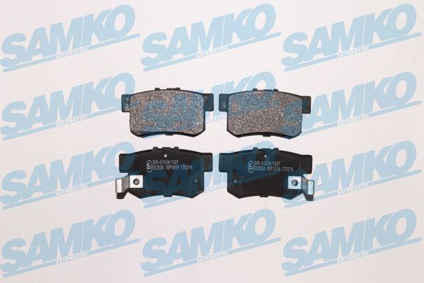 SAMKO 5SP1014 Brake pad set 43022S9AA00