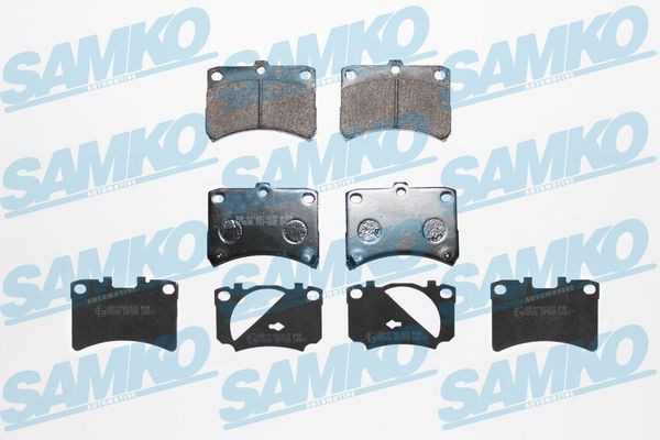 23494 SAMKO 5SP1035 Brake pad set 04491-97202
